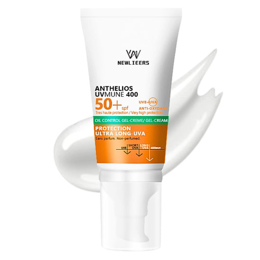 NEWLIEERS Sunscreen - SPF 50+ PA++++ Anthelios UVMune 400 SPF 50+ Hydrating Sunscreen (50ml) (50 ml)