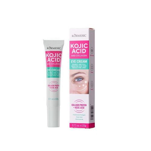 KORMESIC Coric Acid &amp; Collagen Eye Cream 20g – Brightening &amp; Anti-Aging Eye Car