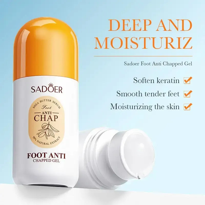 SADOER Foot Anti-Chapped Gel – Shea Butter Foot Care Gel for Dry &amp; Rough Fee